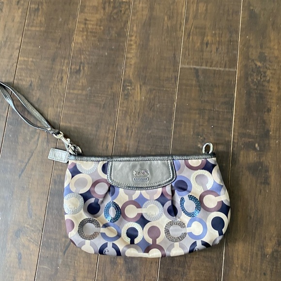 Coach Monogrammed Wristlet - Picture 3 of 10